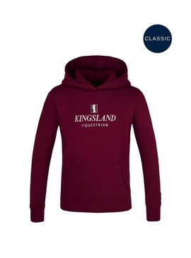 Sudadera Junior Kingsland Classic Burdeos