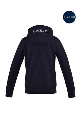 Sudadera con Cremallera Unisex Kingsland Classic Marino