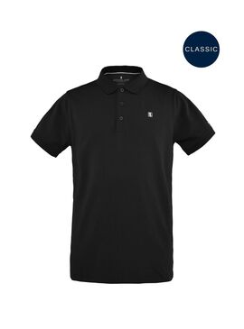 Polo Piqué Hombre Kingsland Classic Negro