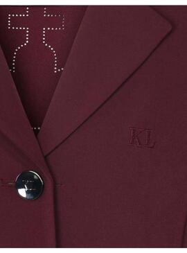 Chaqueta Concurso Junior KLlorinda Kingsland Granate