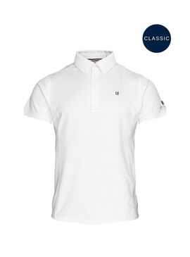 Polo Concurso Hombre Kingsland Classic Blanco