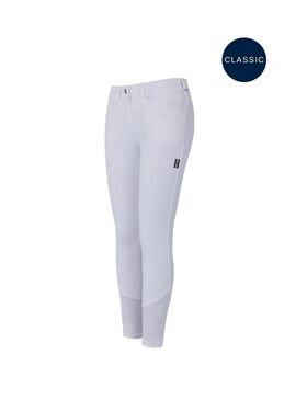 Pantalón Klkessi Mujer Grip en Rodilla Kingsland Classic Blanco