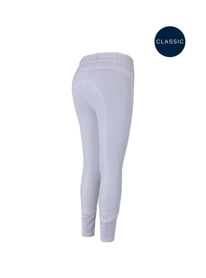 Pantalón Klkadi Mujer Grip en Rodilla Kingsland Classic Blanco