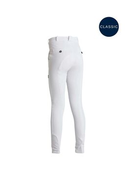 Pantalón Klkaden Niño Grip en Rodilla E-Tec Kingsland Classic Blanco