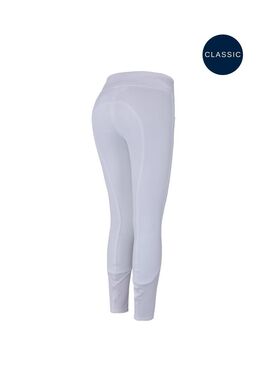 Mallas Klkatja Mujer Full Grip E-Tec Kingsland Classic Blanco