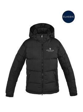 Chaqueta de Plumas con capucha Kingsland Classic Unisex Negro