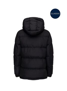 Chaqueta de Plumas con capucha Kingsland Classic Unisex Negro