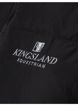 Chaqueta de Plumas con capucha Kingsland Classic Unisex Negro