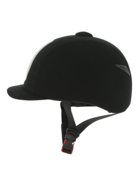 Casco Choplin “Aero” Ajustable Negro/Plata