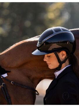 Casco Kask Star Lady Pure Shine Negro