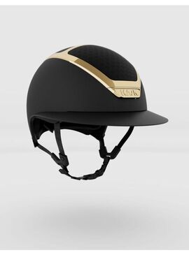 Casco Kask Star Lady Chrome Negro/Dorado