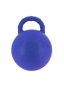 Pelota con Asa Hippotonic para Caballos Azul Royal