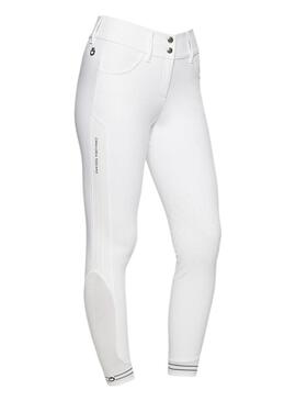 Pantalón Relieve Mujer Cavalleria Toscana Blanco