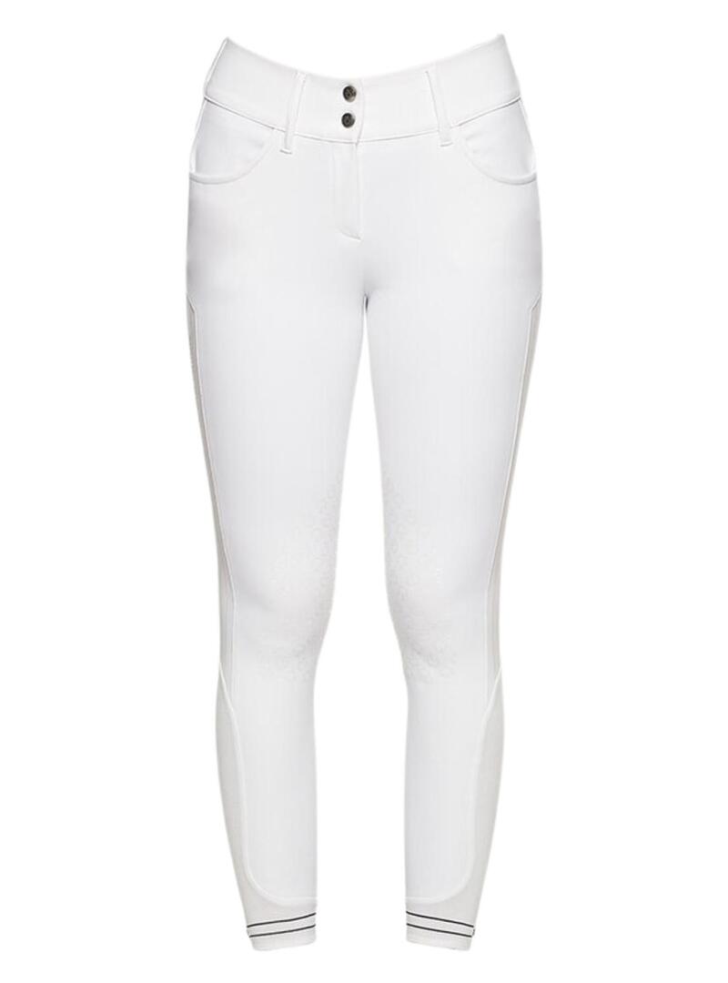 Pantalón Relieve Mujer Cavalleria Toscana Blanco