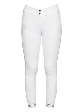 Pantalón Relieve Mujer Cavalleria Toscana Blanco