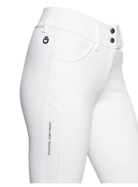 Pantalón Relieve Mujer Cavalleria Toscana Blanco
