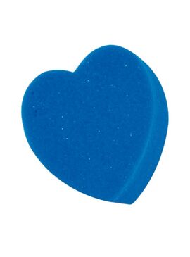 Esponja con Forma Corazón Hippotonic Azul