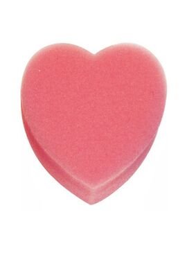 Esponja con Forma Corazón Hippotonic Rosa