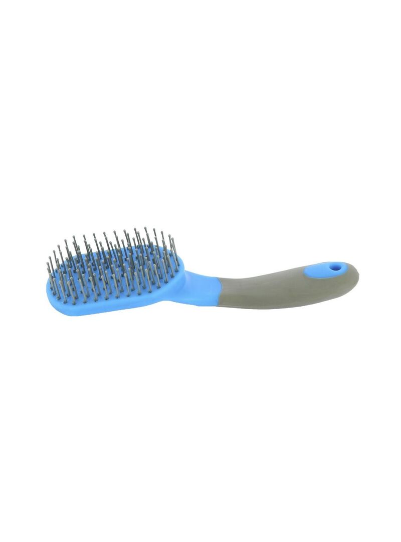 Cepillo para Crines Hippotonic “Antimicrobien” Azul/Gris