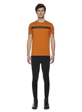 Camiseta Banda Elástica Hombre Cavalleria Toscana Naranja