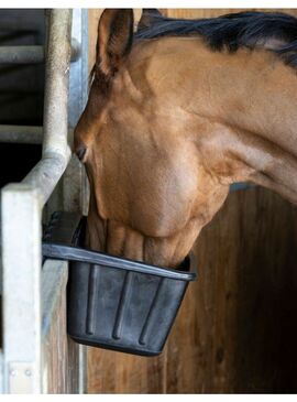 Comedero Hippotonic de Goma Negro