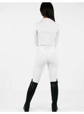 Leggings Maximilian Pro Riding Junior- Blanco