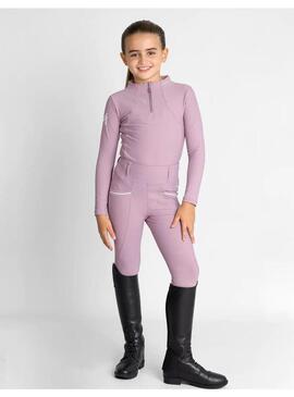 Leggings Maximilian Pro Riding Junior-Mauve