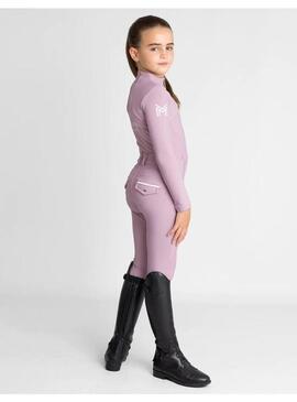 Leggings Maximilian Pro Riding Junior-Mauve