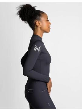 Base Layer Maximilian Mujer Charcoal Grey