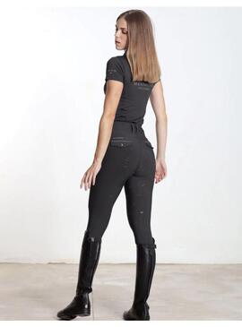 Leggings Maximilian Pro Riding Mujer-Charcoal Grey