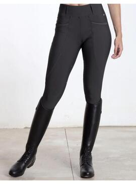 Leggings Maximilian Pro Riding Mujer-Charcoal Grey