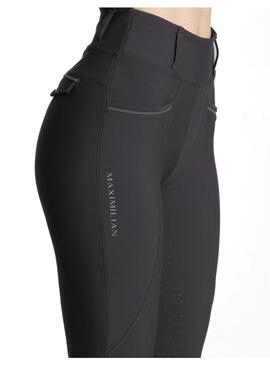 Leggings Maximilian Pro Riding Mujer-Charcoal Grey