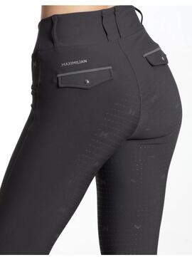 Leggings Maximilian Pro Riding Mujer-Charcoal Grey