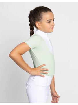 Polo Concurso Maximilian Sienna Junior-Sage Green