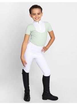 Polo Concurso Maximilian Sienna Junior-Sage Green