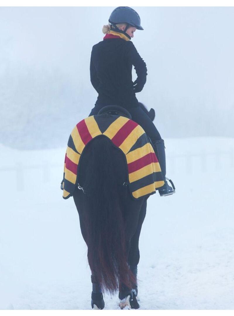 Manta Competición Riñonera Polar Rambo Amarillo/rojo/nego