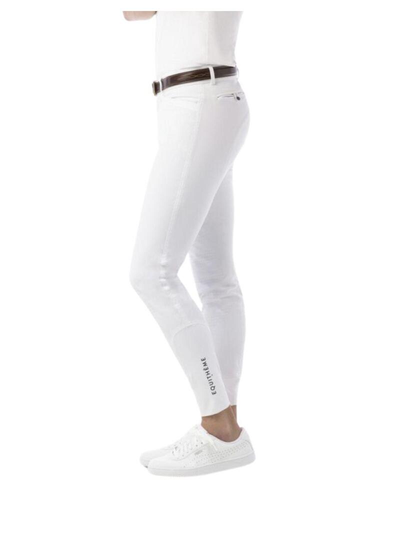 Pantalón EQUITHÈME 'Georg' Hombre Blanco