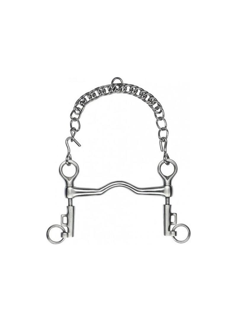 Bocado FEELING de polo de acero inoxidable satén