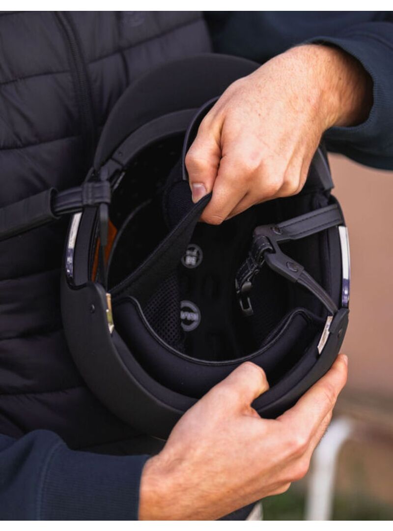 Funda Casco Dogma/Star Lady Kask Negro