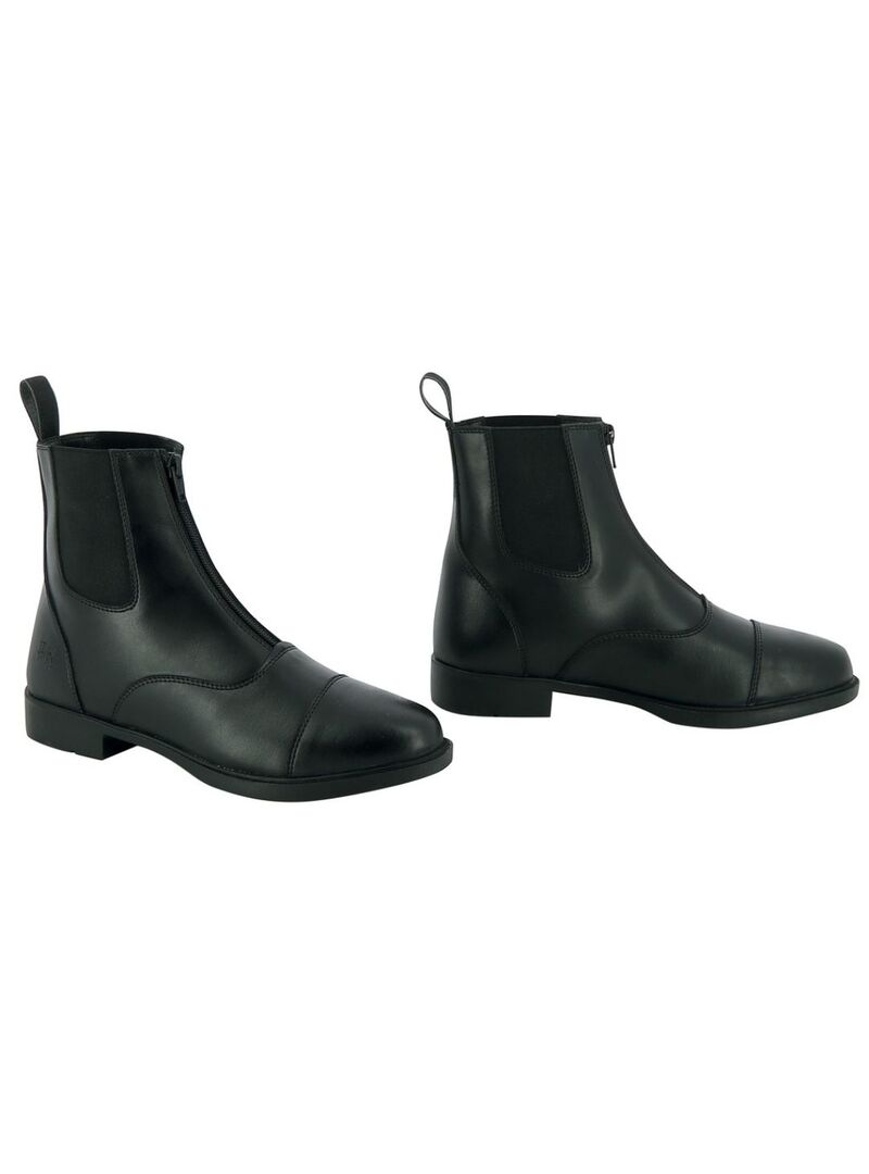 Botines RIDING WORLD 'Zip' Negro