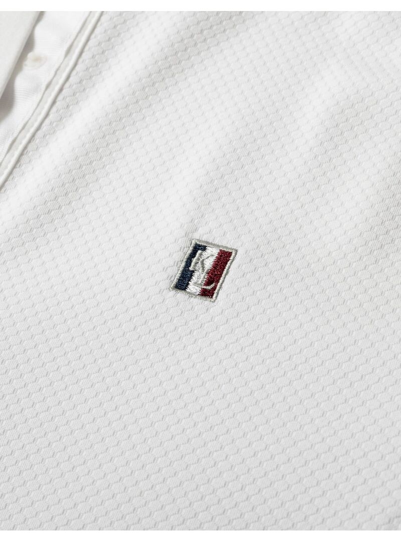 Polo concurso mujer clásico Kingsland Blanco