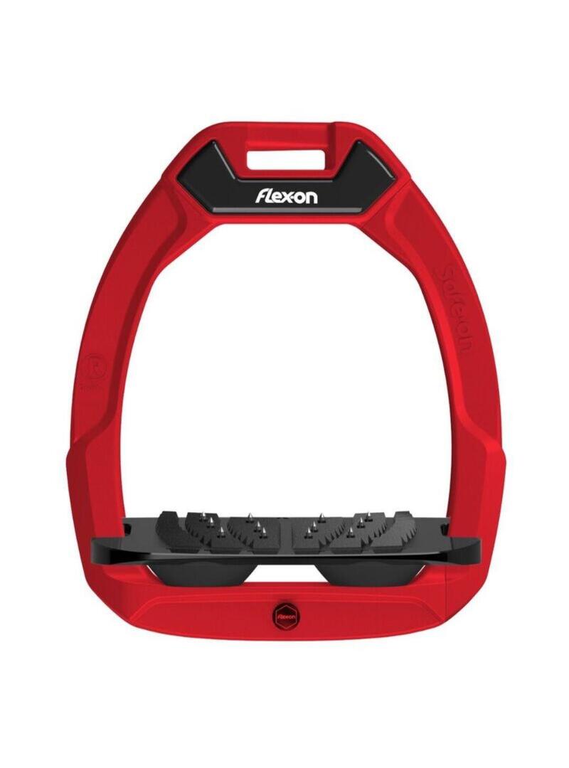 Estribo Safe-On Adulto Flex-on Ultra-Grip Inclinado Negro/Negro/Negro