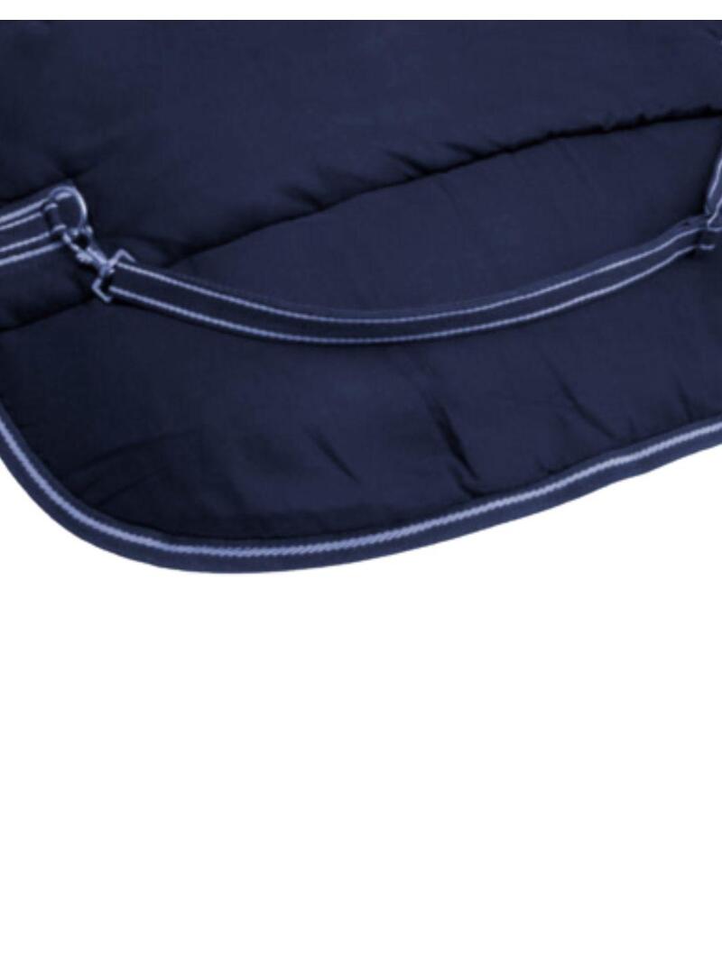 Manta HH Vera cuadra (300gr) Marino/Blanco