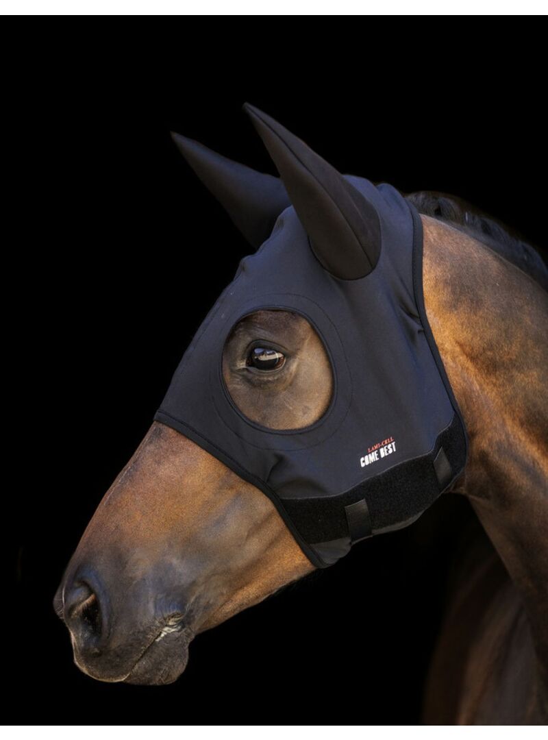 Máscara de titanio con orejas LAMICELL Negro