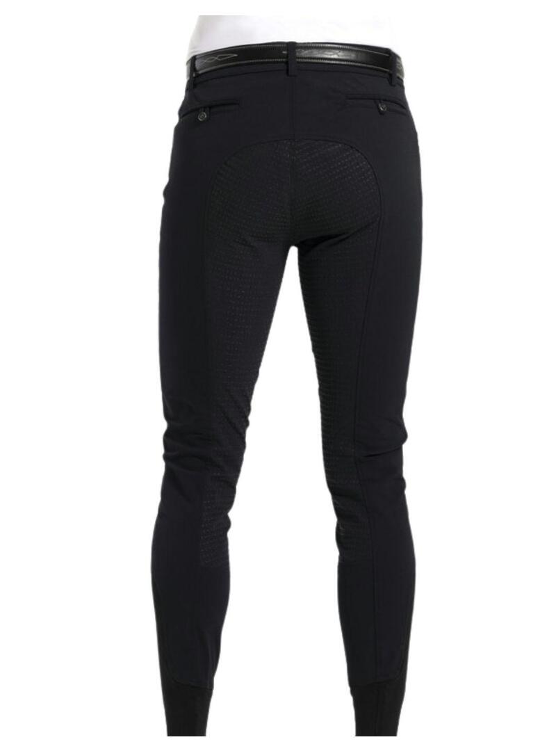 Pantalón Equithème “Georg”  Culera de Silicona Hombre Negro