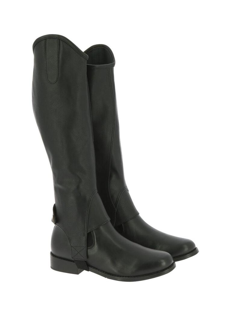 Polainas Norton 'Stretch grainé'-Negro