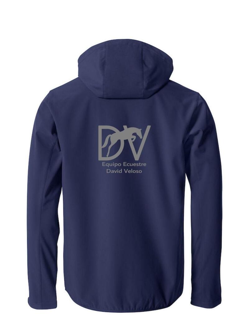 Chaqueta Junior Softshell DAVID VELOSO Marino