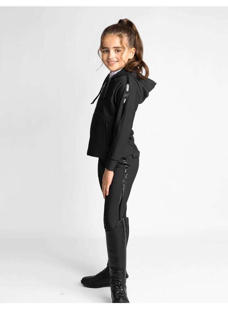 Pantalón Maximilian Reflectante Junior-Negro