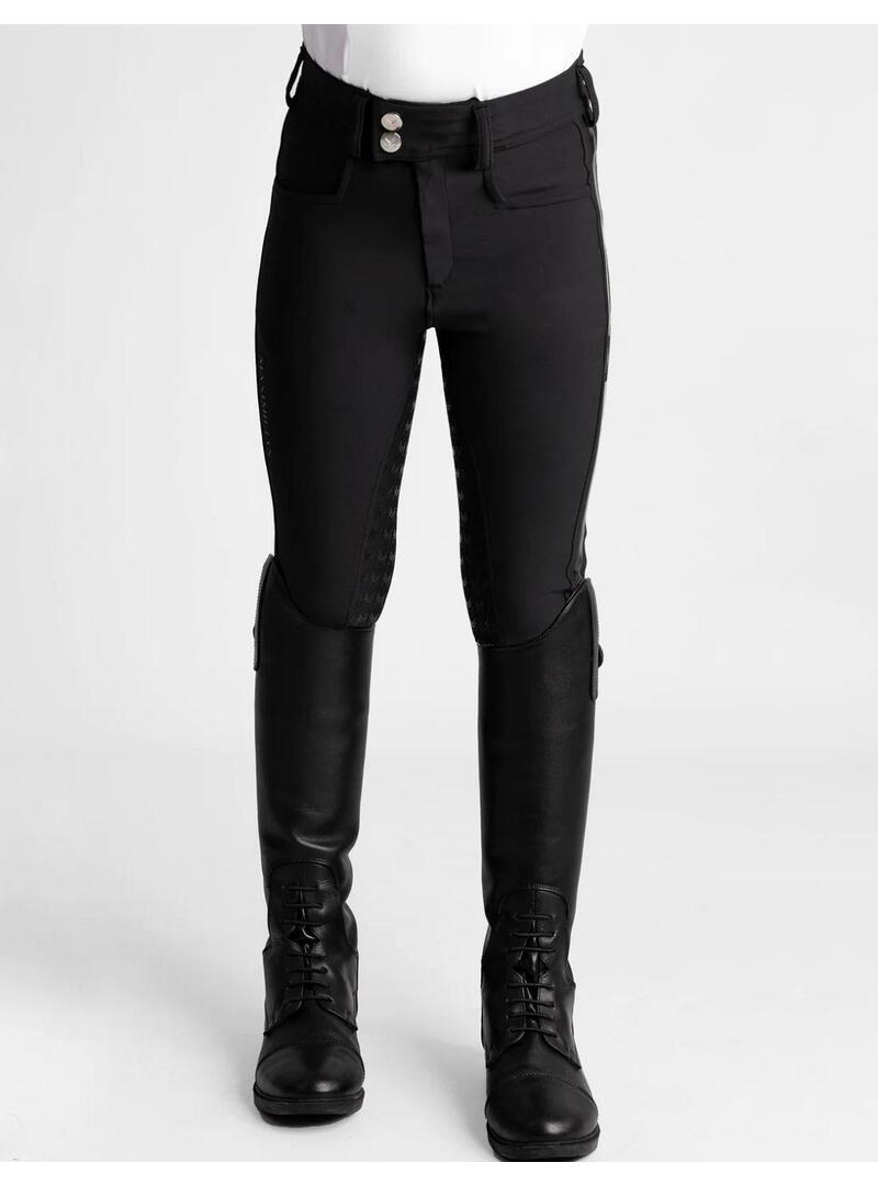 Pantalón Maximilian Reflectante Junior-Negro