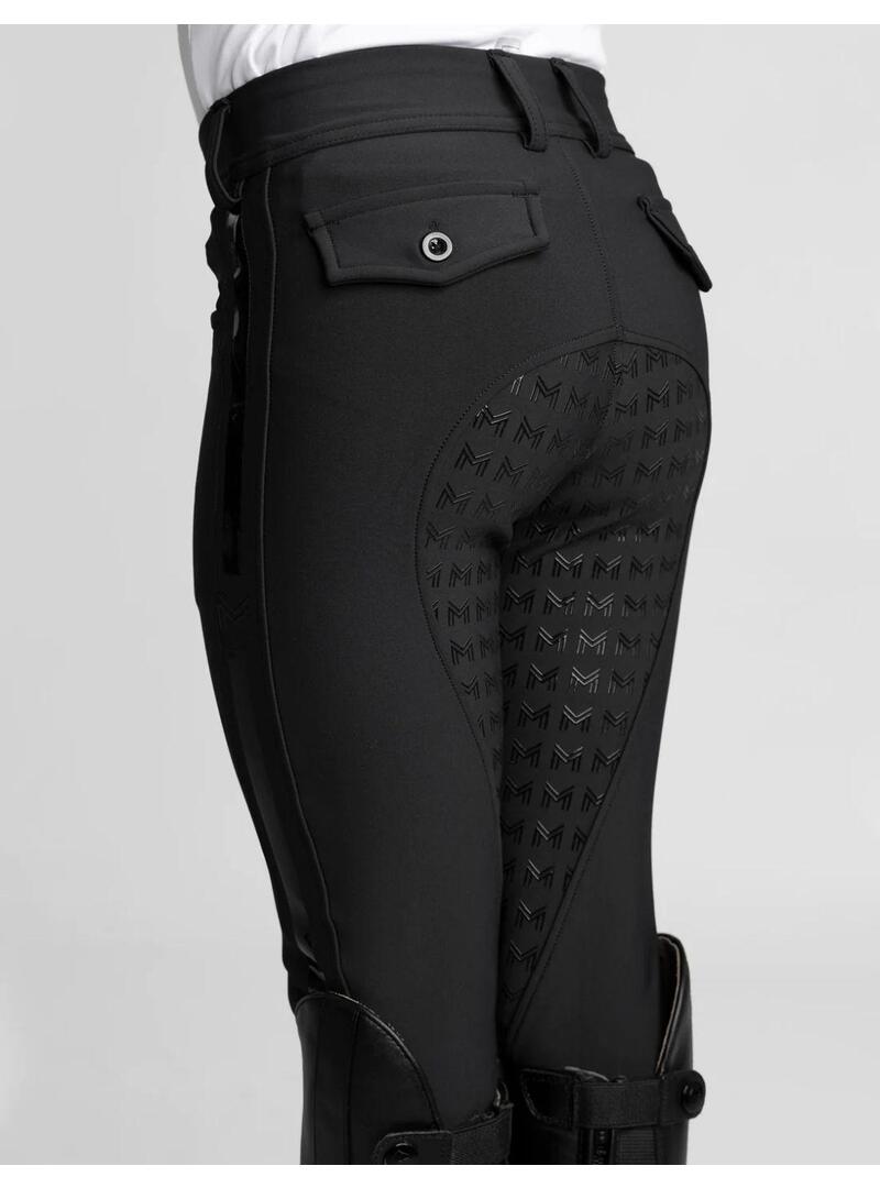 Pantalón Maximilian Reflectante Junior-Negro